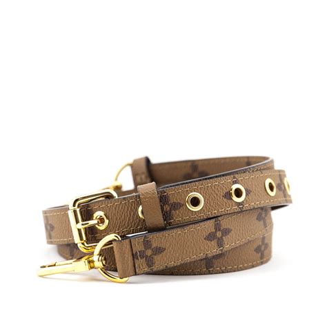 louis vuitton reverse monogram strap.